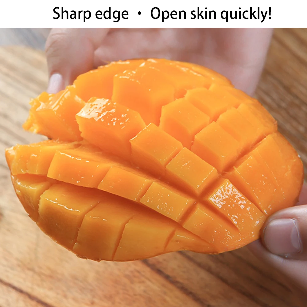 Mango Slicer Fruit Tools Mango Peel Knife Splitters Vegetable Tools Stainless Steel Cutters Corer Kitchen Peeler fruit cutter