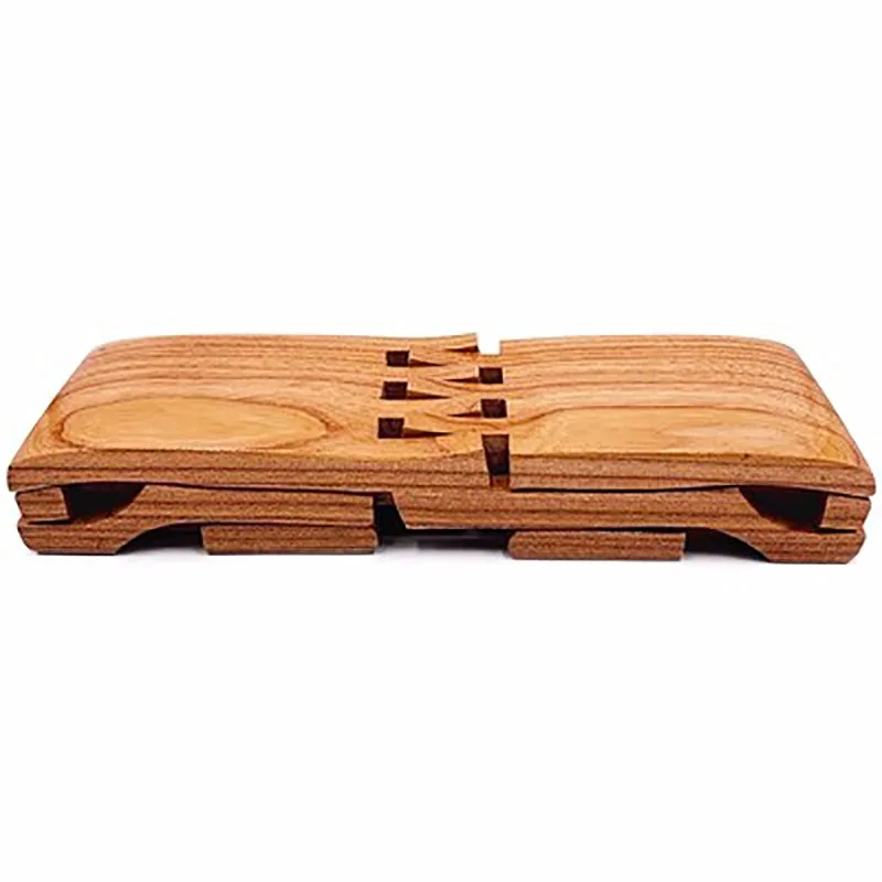 Luban-Solid Wood Folding Stool, Blind Stool, Whole Wood, Board-Free Stitching, Small, Multi-Functional, Small