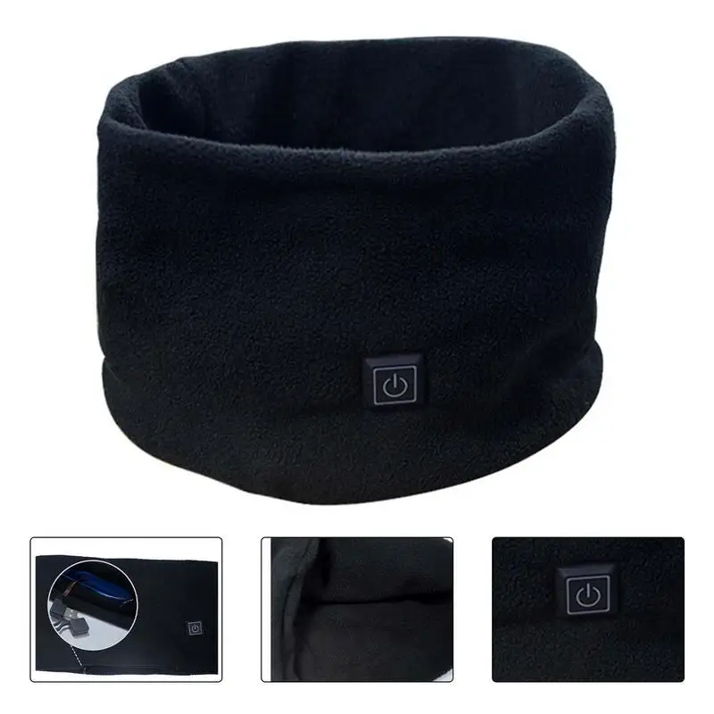 Heated Neck Scarf Winter Neck Heating Warmer For Men And Women USB Charging Washable Autumn Tube Scarf With 3 Temperature Modes 2