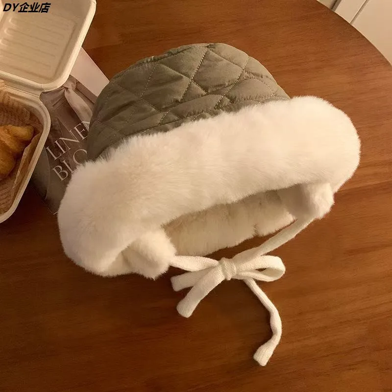 Gray corded lei feng hat