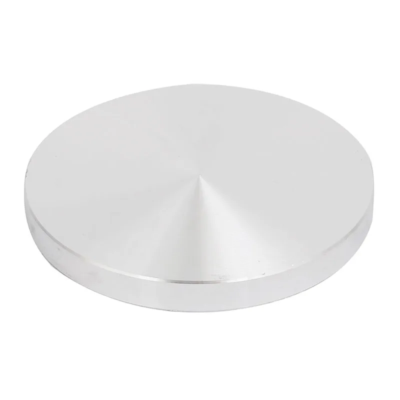Aluminum Disc Hardware M10 Thread 100mm Diameter 10mm Thickness For Glass Table
