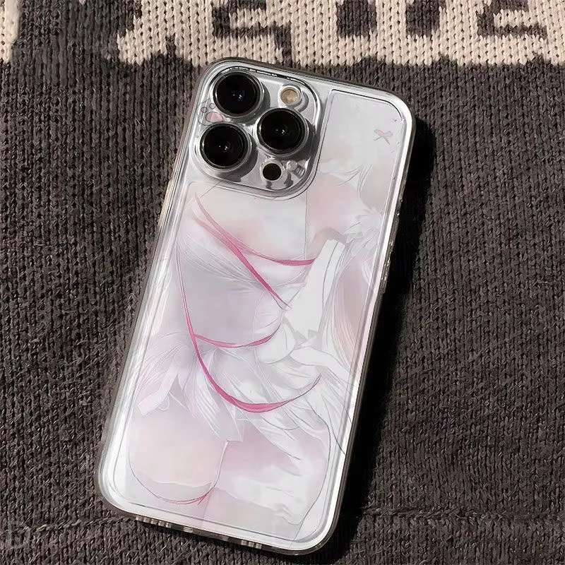 Cute Comic Sexy Girl Pattern Shockproof Silicone Phone Case - Stylish and Durable Back Cover
