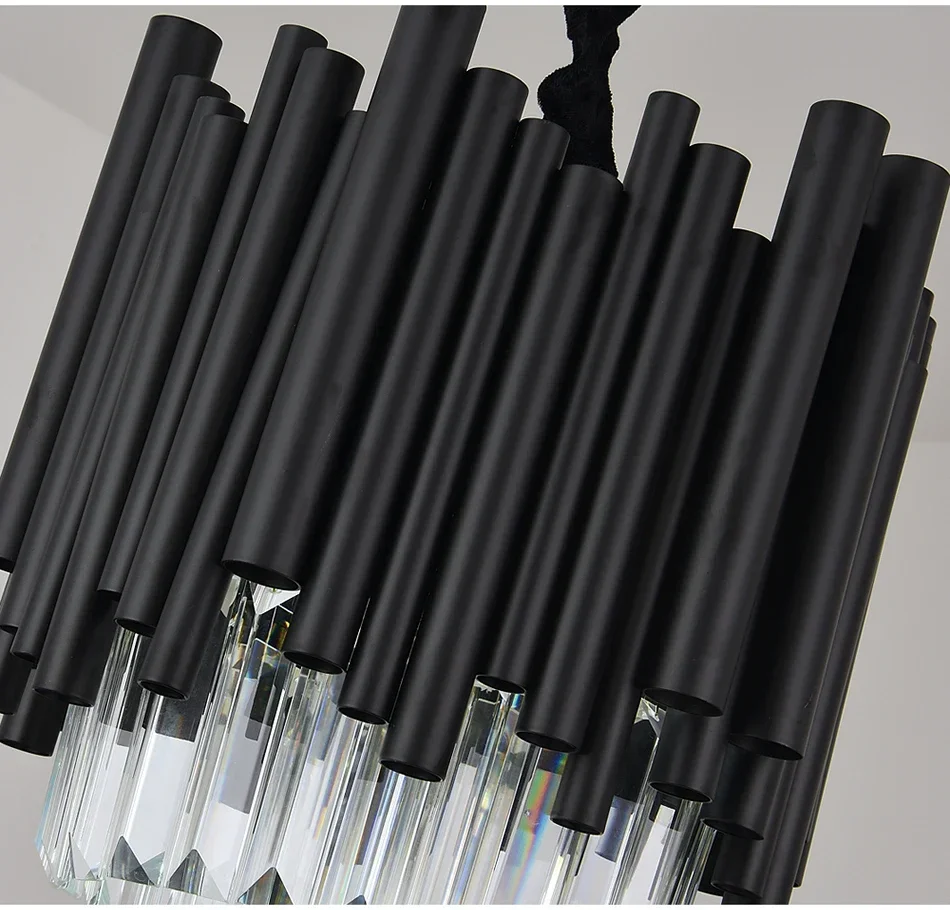 Description Picture 6 of itemCrystal Hanging Light Kitchen Island Ceiling Chandelier Suspension Pendant Lamp for Dinning Room Table