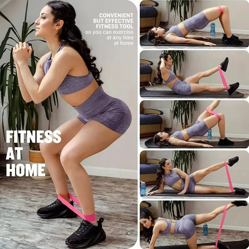 Fitness Elastic Resistance Bands Home training yoga sport resistance bands Stretching Pilates Crossfit Workout Gym Equipment yoga resistance bands