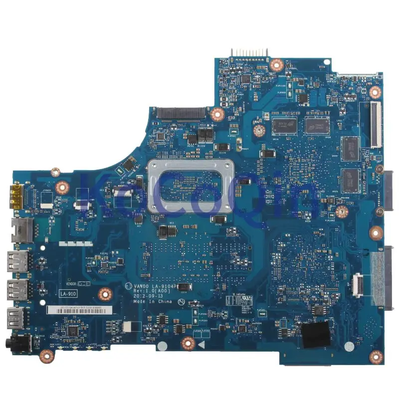 para Dell Inspiron 15r 3521 5521 Computador Portátil Mainboard 00p55v 0p14t7 0mfpvh 04pmx4 Vaw00 La-9104p Placa-mãe do Portátil Vaw01 La-9101p - Imagem 2