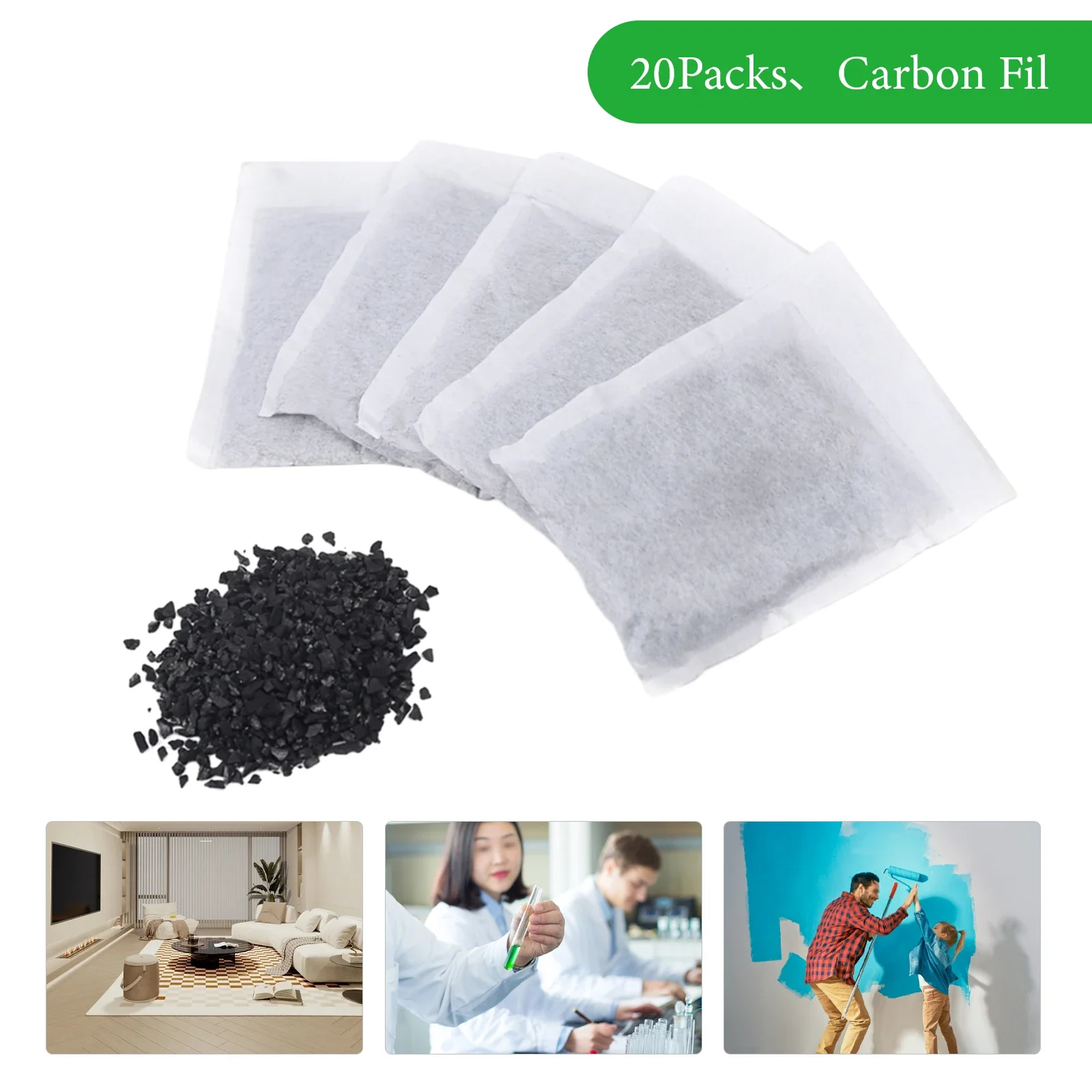 Activated Carbon Water Filter-Coconut Shell-Based Carbon for Efficient Impurity Removal, Food-Grade Material, Long Service