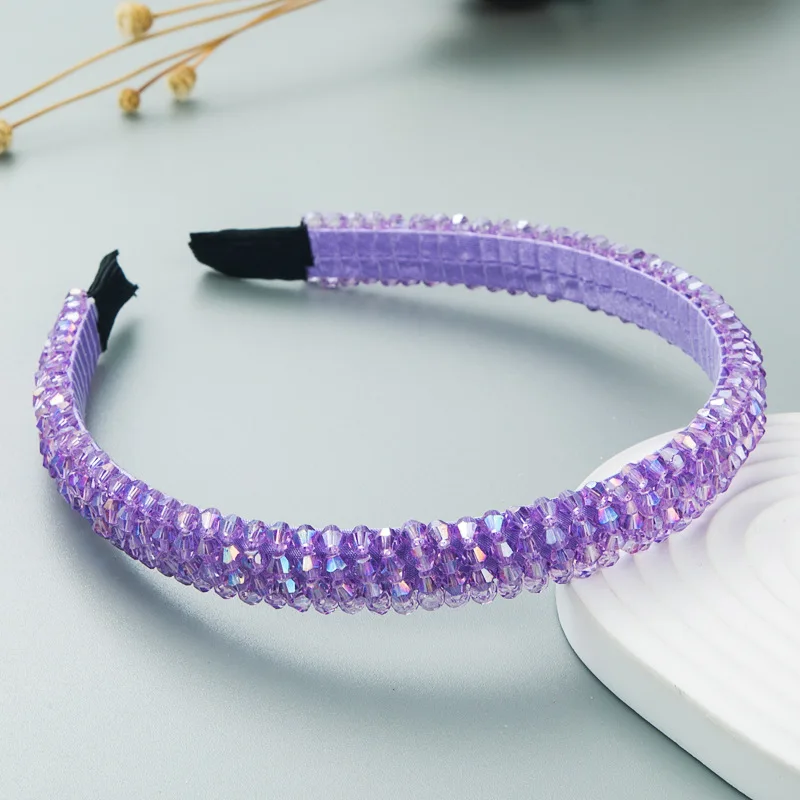 Crystal Beaded Braided Handmade Headband