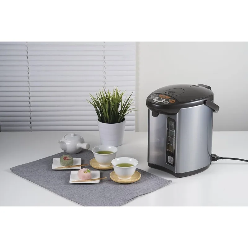 Zojirushi CD-WCC30 Micom Water Boiler and Warmer (101 oz, Silver Dark Brown) 5