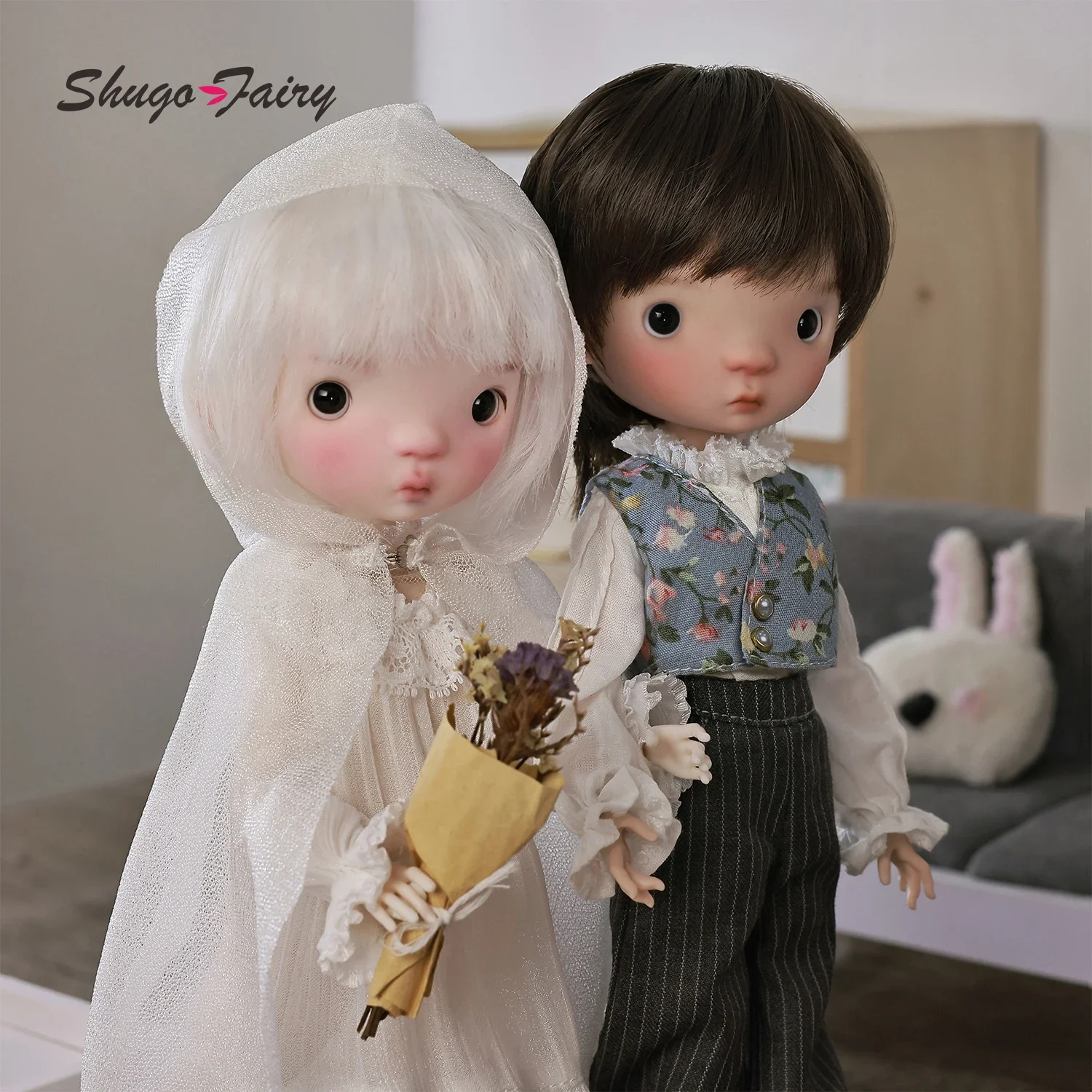 ShugaFairy Peaches 1/6 Bjd Dolls 30cm Pii Body Russian Retro