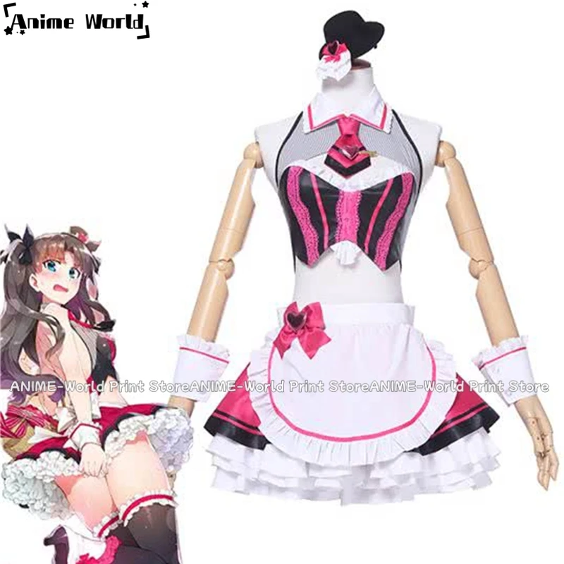 

Косплей-костюмы для Хэллоуина из аниме Fate Grand Order Tohsaka Rin Street Choco-Maid