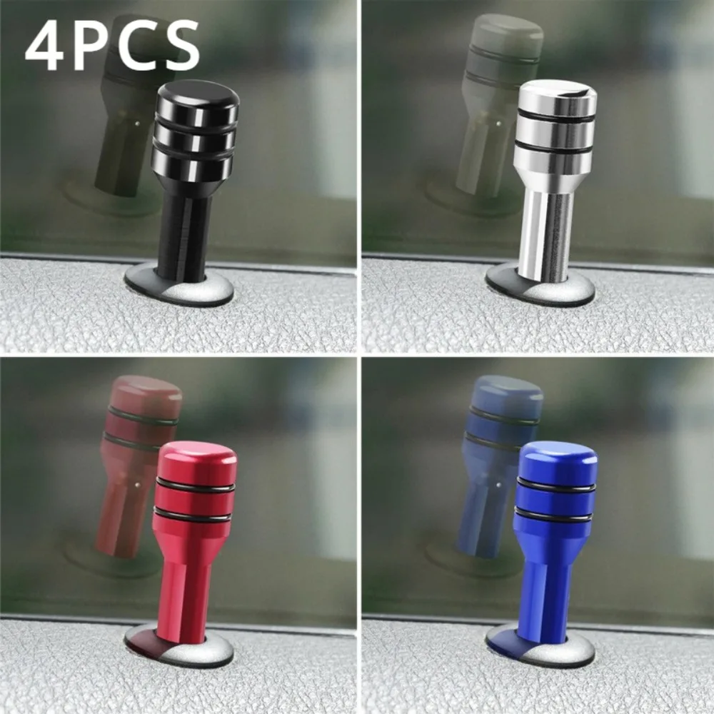 Car door lock pin 4Pcs Door Lock Rod 49mm Knob Pull security Insurance Auto Universal Security Door Lock Picking Latch Pins car door lock knob car door lock pins