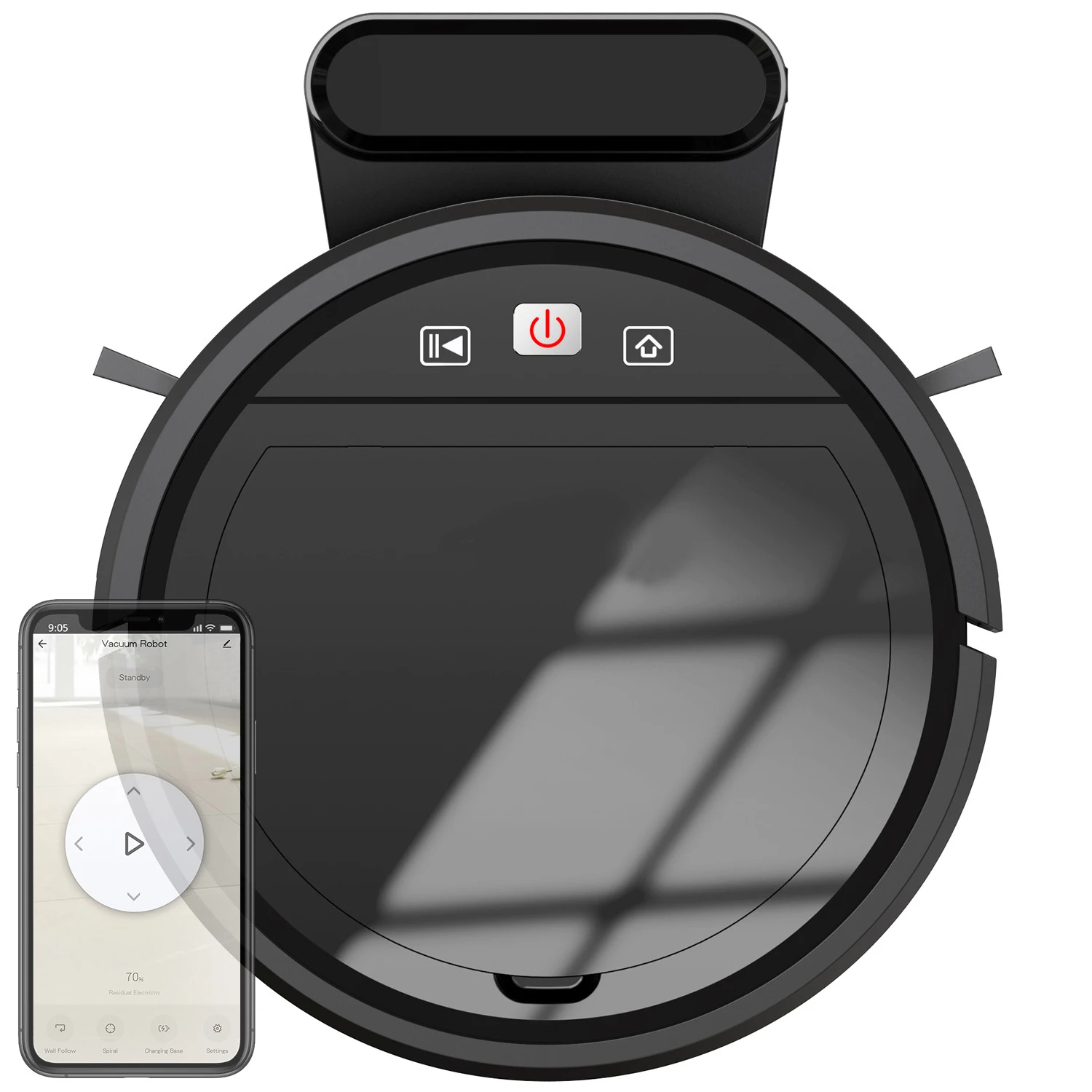 Robor Sweeping Vacuum Cleaner Auto Recharging Wifi APP Control Sweep Suction Mop Carpet Floor Pet Hair Automatic Robot robot vacuum cleaner