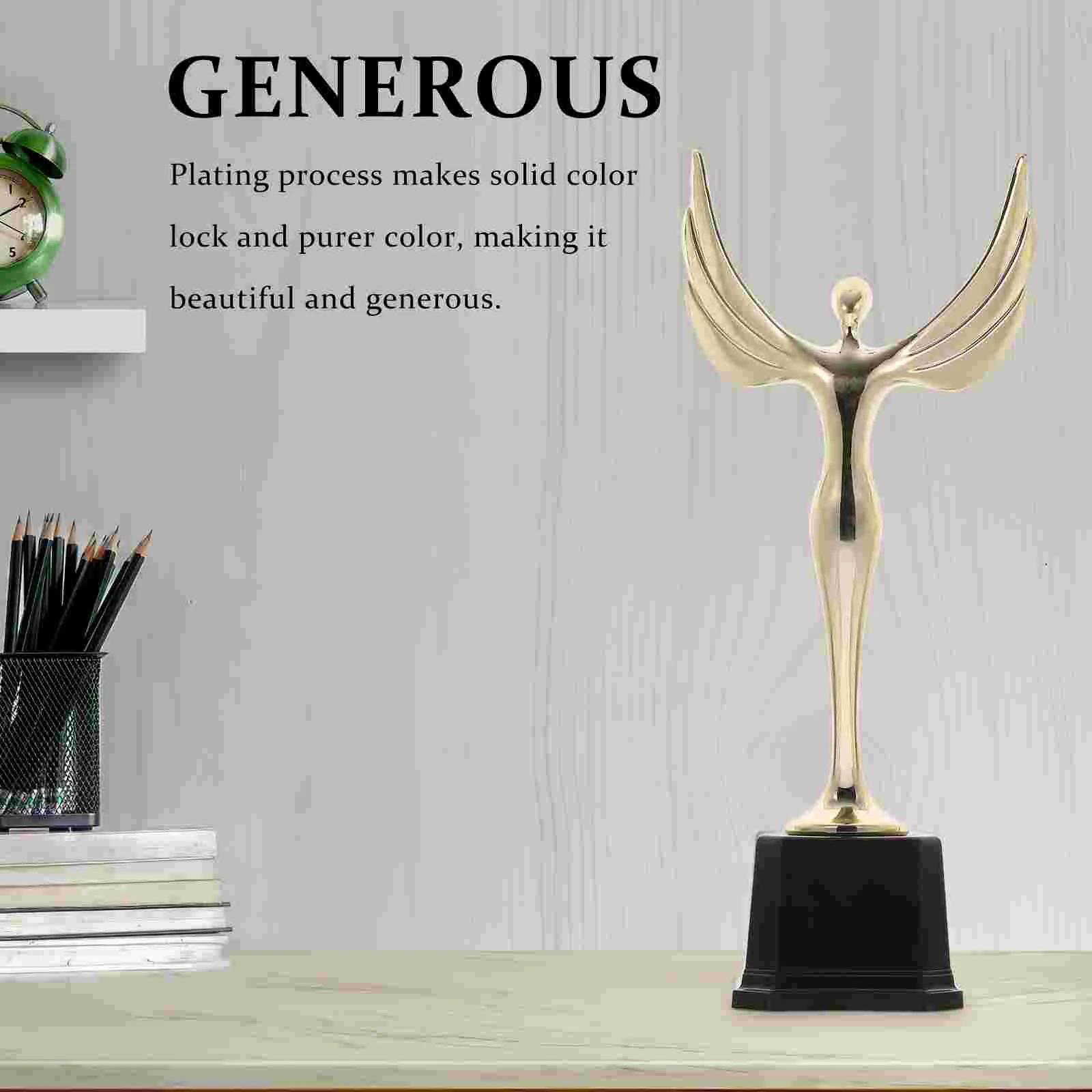트로피 공로상, Glod Angel Award, 금색 남성, 학교 회사 상 (골든), 1PC