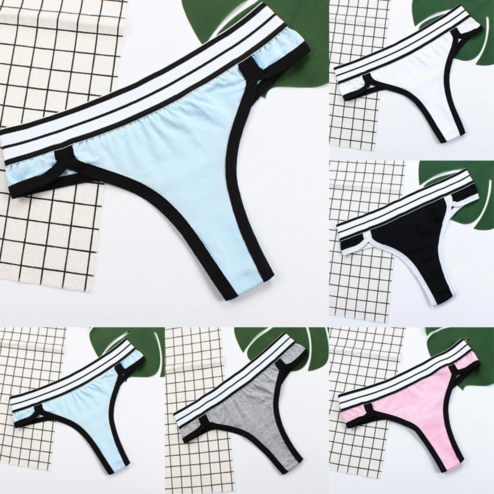 Lingerie Donna Mutandine Senza Cuciture Vita Bassa Donna Sexy Perizoma G Strings Mini Tanga Brasilera Mujer T-Back Bragas Y Tangas Perizoma