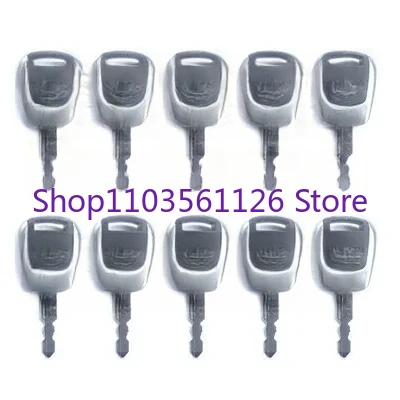 10 keys For Hyundai Excavator Heavy Equipment Ignition Key 21Q4-00090 newer -9 series equipment