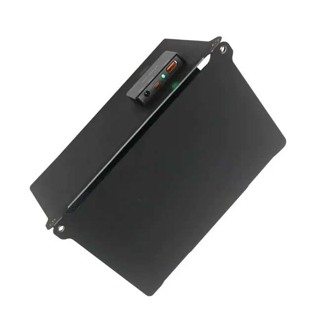 100W Foldable Solar Panel Portable USB/Type-C/DC Output Solar Cell Fast Charging Outdoor Power Supply Mobile Phone Generator 5