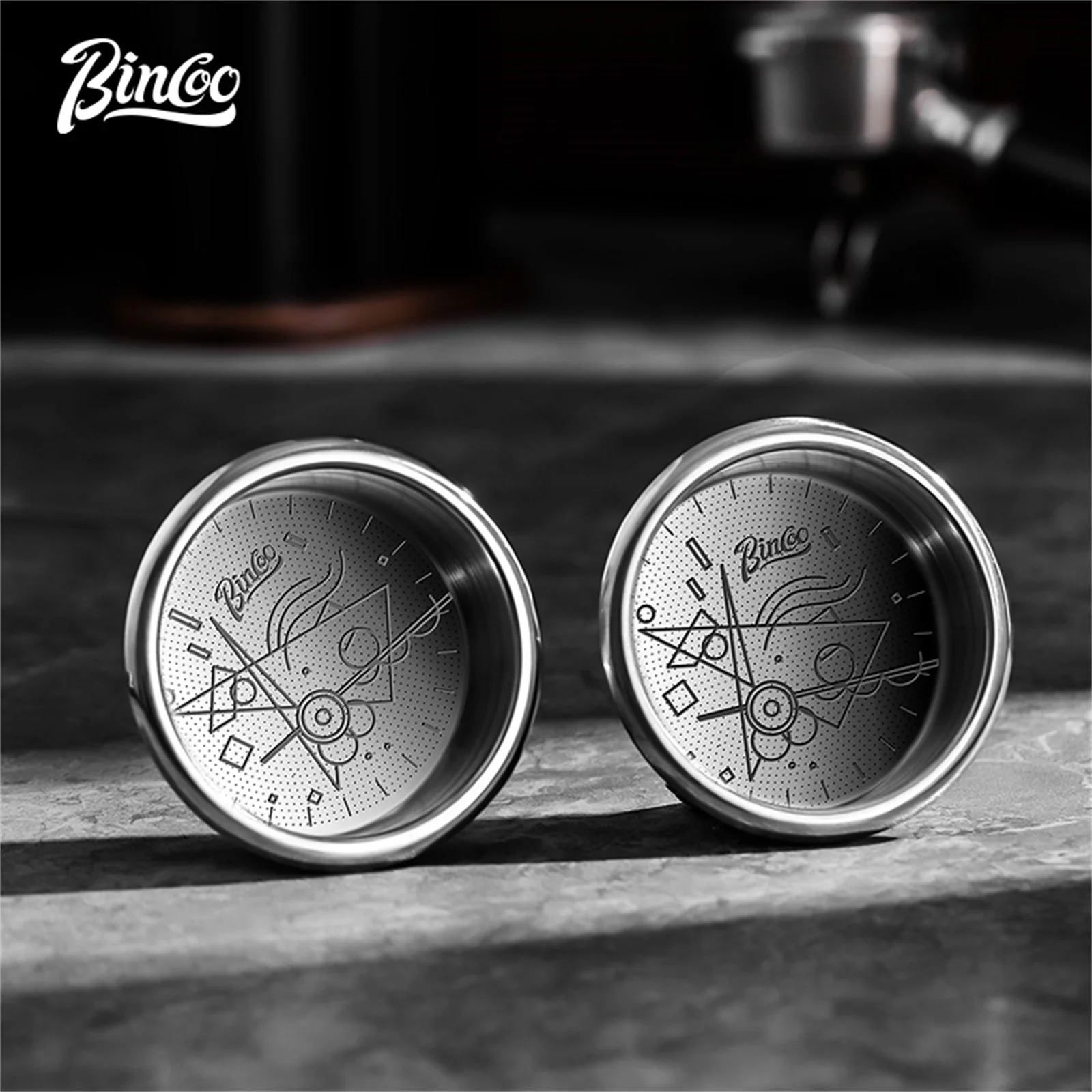 BINCOO القهوة اسبريسو سلة المرشح الدقة 51/58.5 ملل...