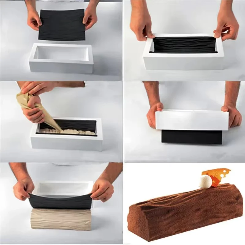 Reusable Silicone Baking Mold for Decorative Pastries and Desserts