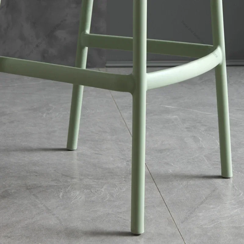 Modern Comfortable Japanese Style Bar Chairs Plastic Designer Bedroom Restaurant Bar Chairs Office Home Furniture Banqueta HBBC