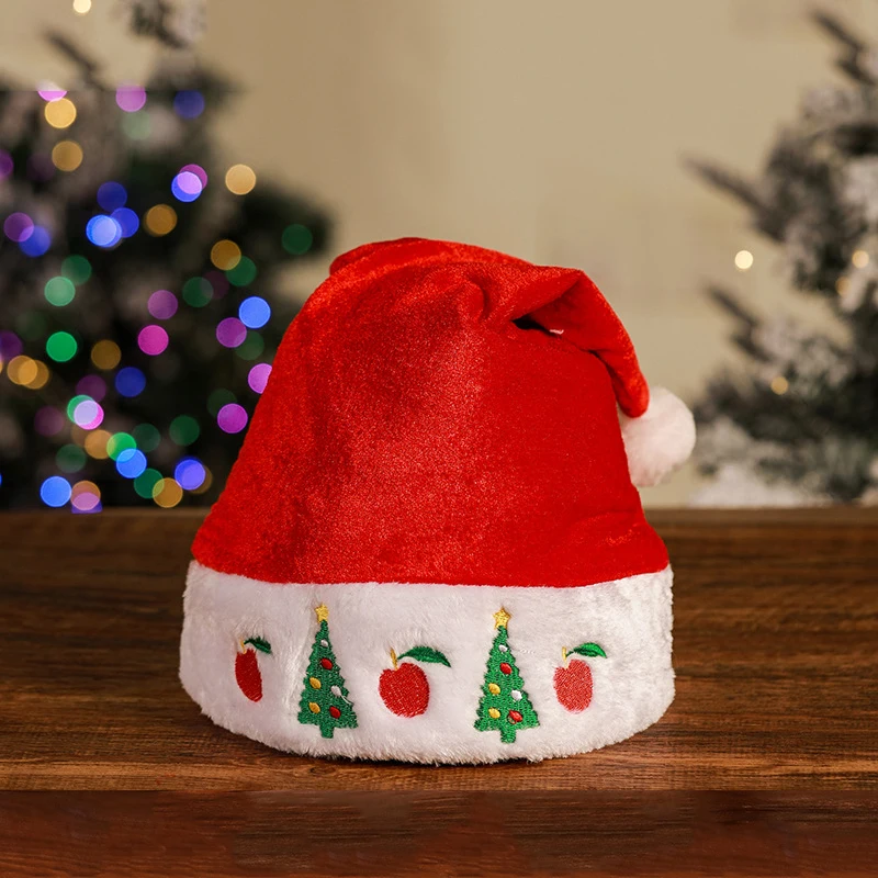 Christmas Hat New Year Cute Kids Adults Cap Santa Claus Xmas Hats Merry Christmas Decoration For Home Festive Supplies