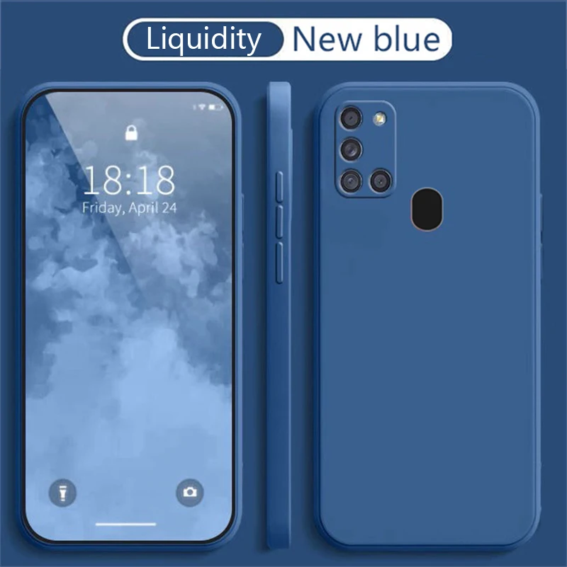 Shockproof Liquid Silicone Soft Back Phone Case - Durable Protection and Sleek Design
