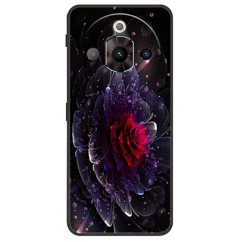 Cute Fashion Black Silicone Soft Phone Case - Shockproof Back Cover Shell