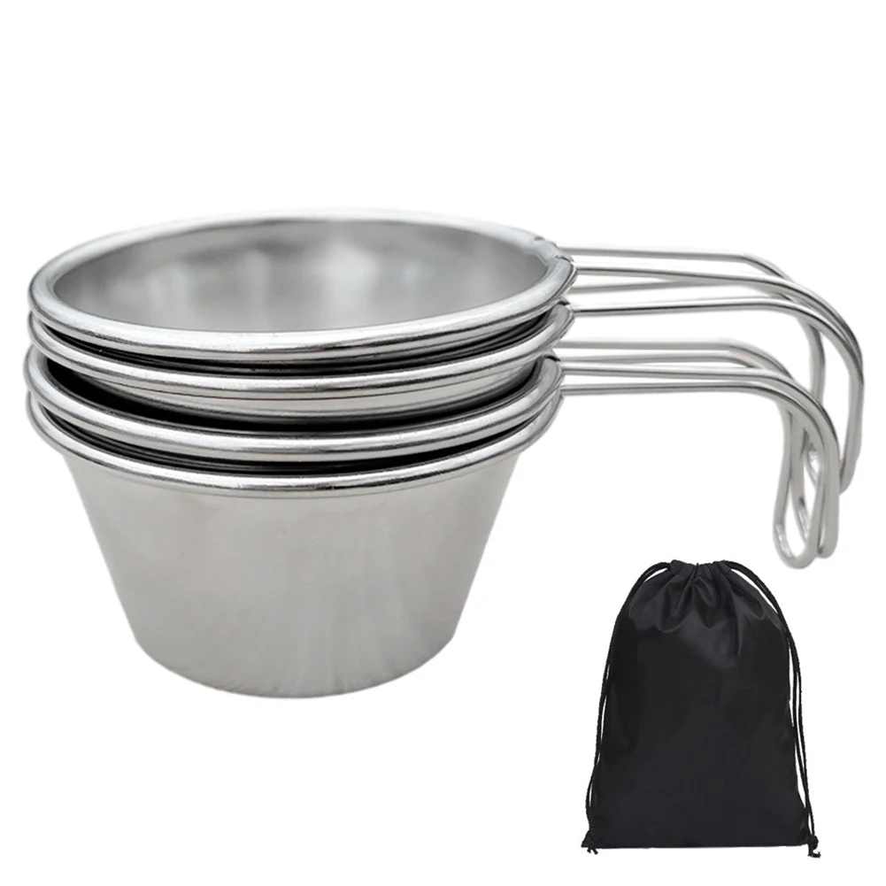 Stainless Steel Mini Sierra Cup for Camping and Backpacking