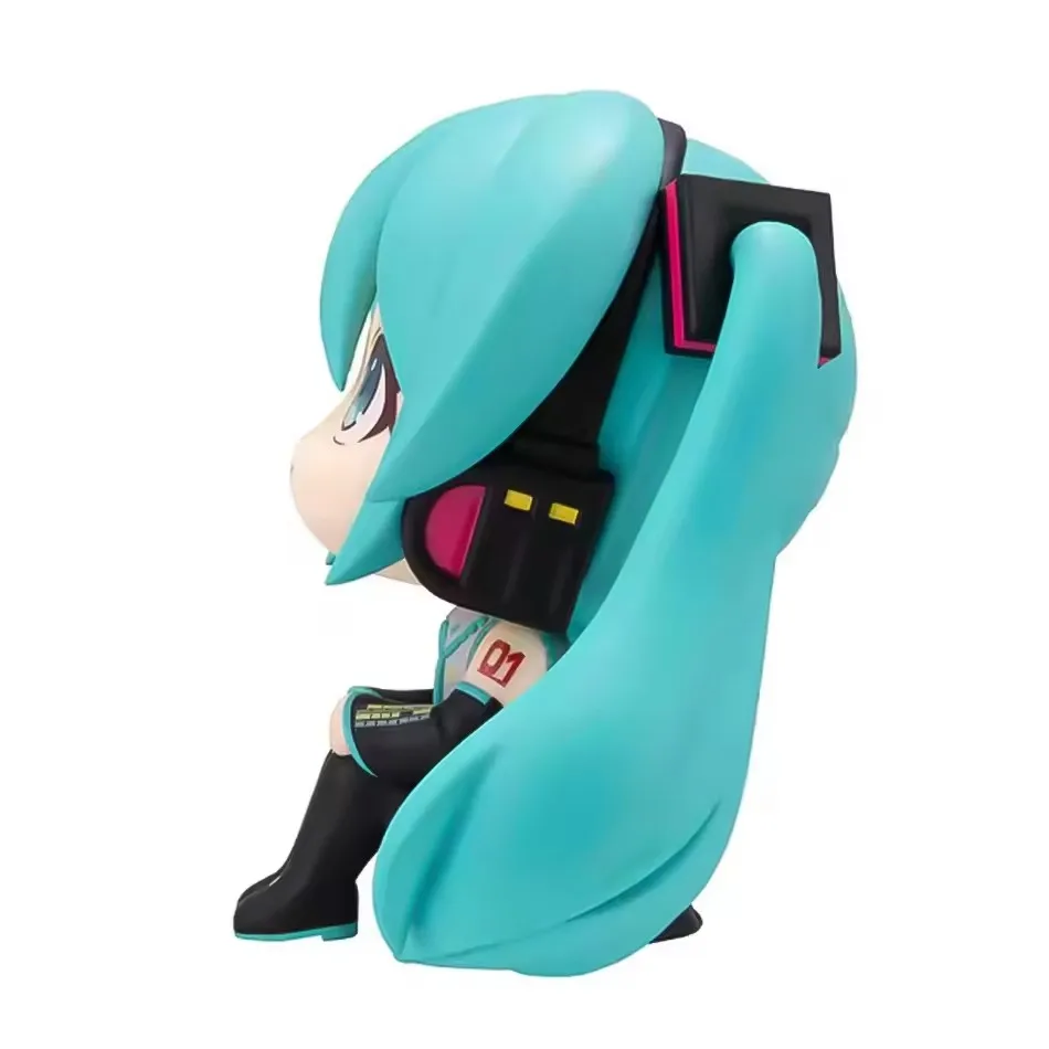 Charming Handmade Anime Hatsune Miku Doll – Perfect Desktop Decoration & Unique Christmas Gift