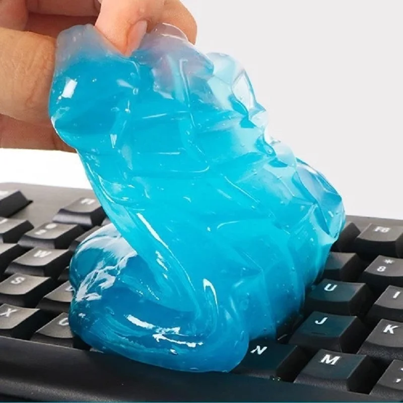 Car Wash Interior Cleaning Gel Slime Machine Computer Keyboard Dirt Auto Vent Magic Dust Remover Glue Car Gels Cleaning Supplies - 3