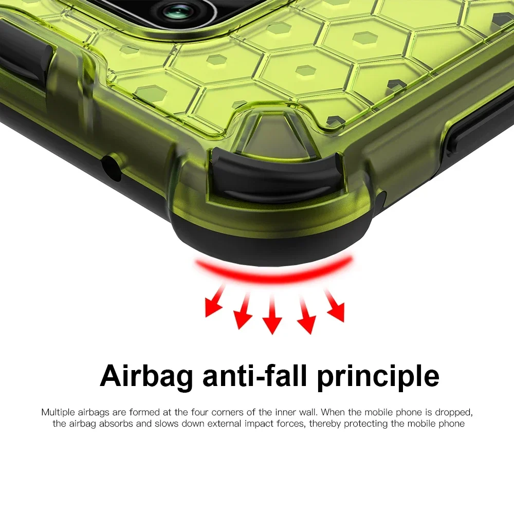 Durable Honeycomb Shockproof Phone Case