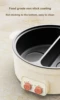 DMWD Electric Cooking Pot Multifunctional Electric Hot Pot Divided Shabu Pot Non Stick Electric  Pot Double-flavor Hotpot Cooker 5