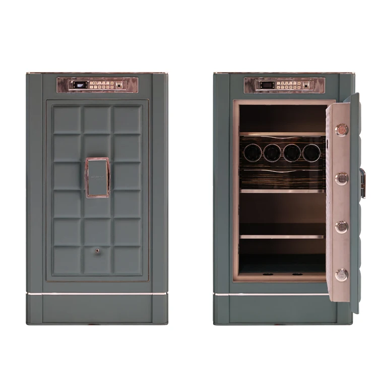 S0481464ae10d4778a32584a7e7da3832k Custom Home Jewelry Safe Cabinet Boxes Smart Watch Winder Safe Security Safe Box