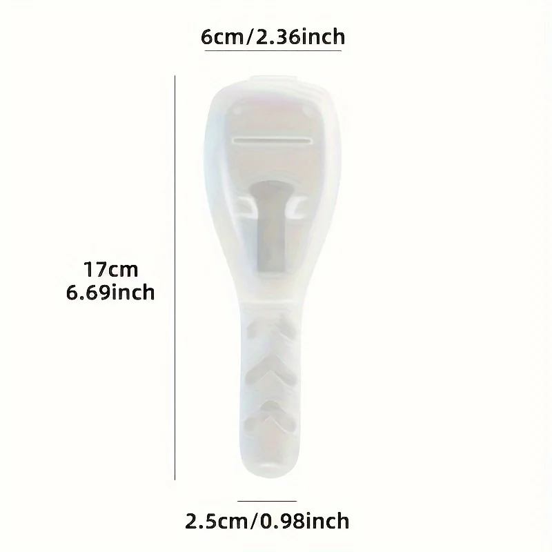 1Pc Transparent Razor Case, Shaver Storage Box, Safety Travel Portable Storage Box for Shaving Razor 6
