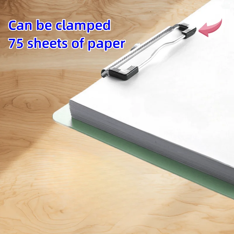 A5 Bill Clipboard Memo Pad Clip Board Loose-leaf Notebook File Writing Pad Clamps Paper Holder Office School Supplies