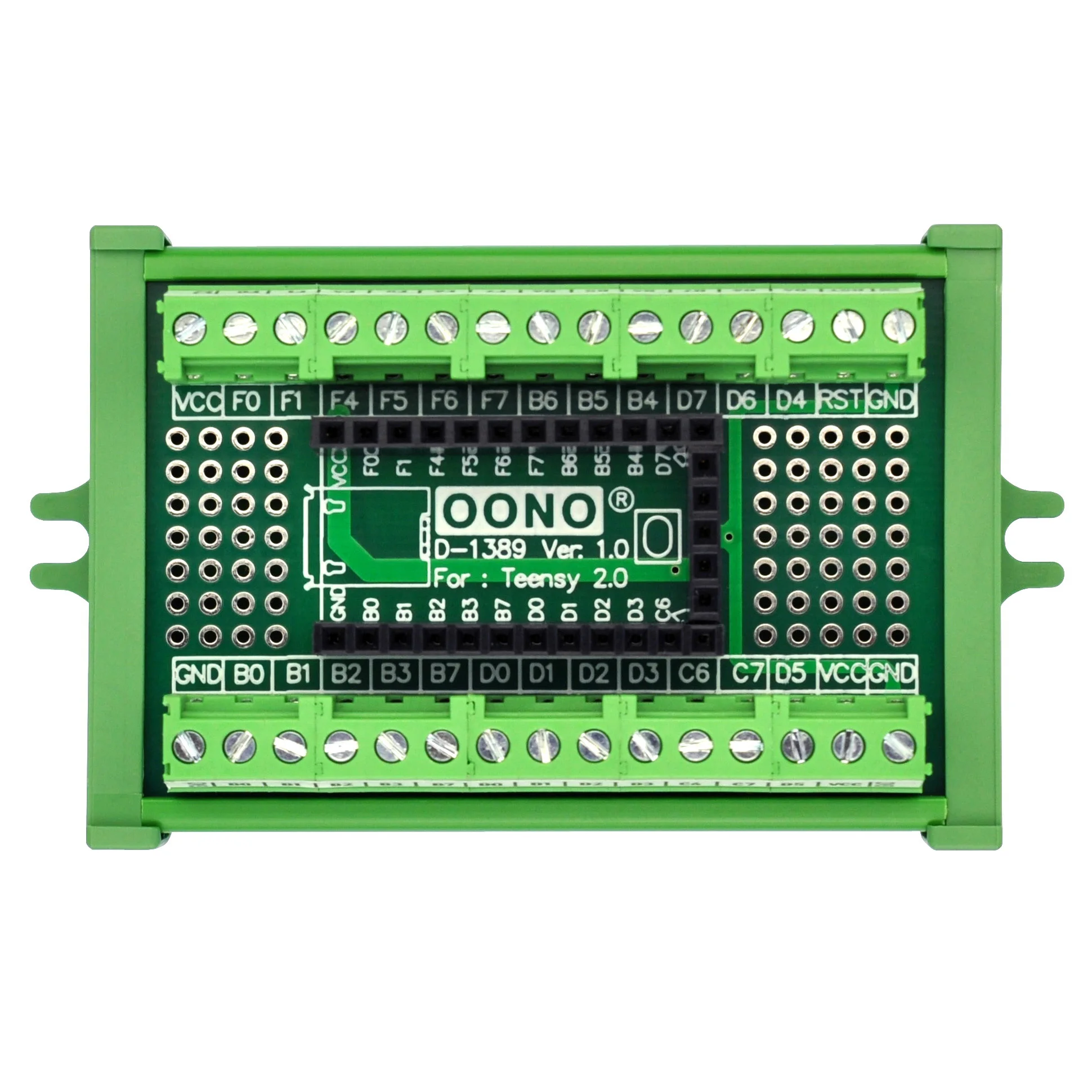 Teensy 2.0 용 터미널 블록 브레이크 아웃 보드 모듈, 스크류 마운트 버전