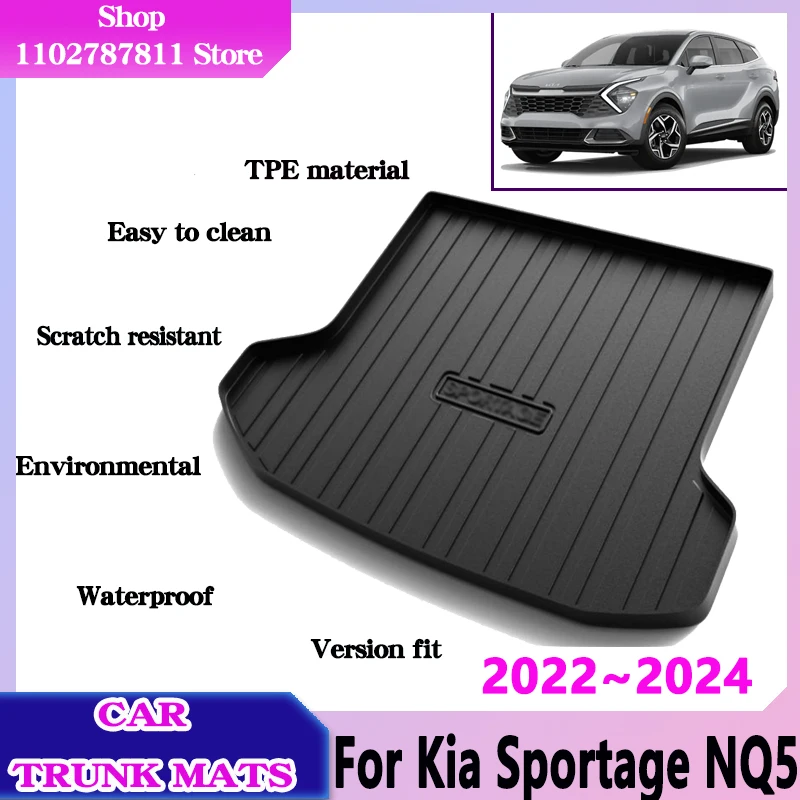 RUIYA für 2022 2023 Kia Sportage NQ5 Auto Tür Rillenmatte Anti