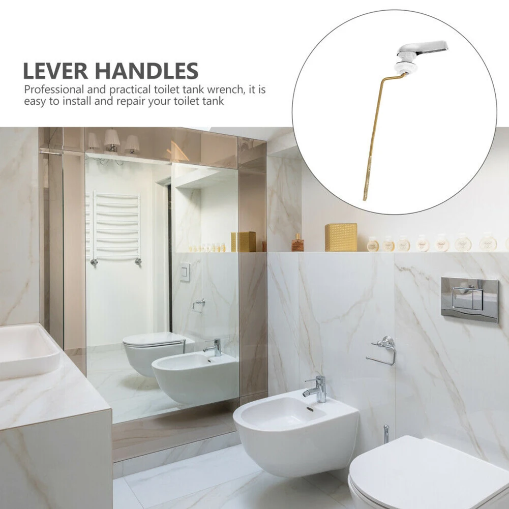 Description Picture 5 of itemHigh Quality Toilet Tank For Most Toilets For Toilet Water Tank Bathroom Accessories Easy To Install Practical Replacement