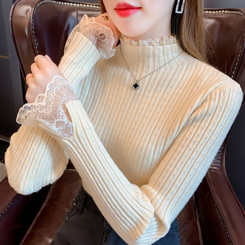 

Ladies New Fashion Pullover Sweater Women Clothing Girls Autumn Casual Knitwear Female Woman OL Sweaters BVy8152