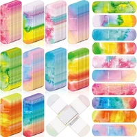 100pcs/set Colorful PE Band Aid Waterproof Dressing Patch Wound Plaster First Aid Tape Strips for Woundplast Adhesive Bandages 1
