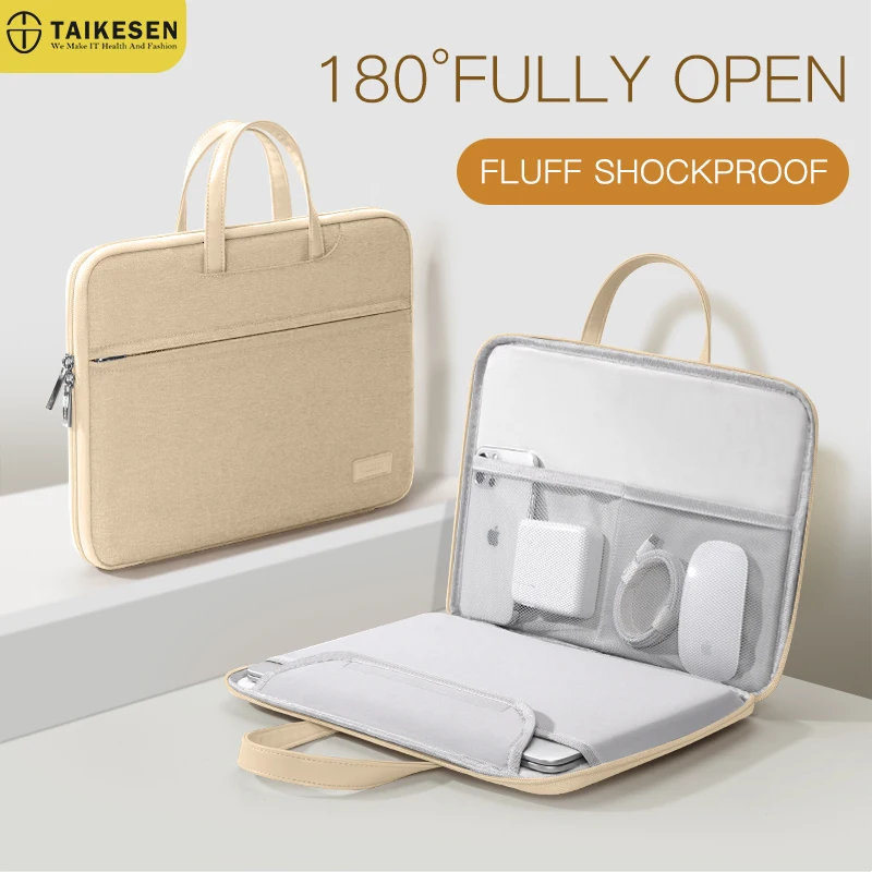 Bolsa para Laptop para Homens e Mulheres Bolsa Portátil Pasta Capa para Macbook Air Pro Xiaomi Huawei Asus Estojo para Notebook 133 Pol 14 Pol 15 Pol 156 Pol
