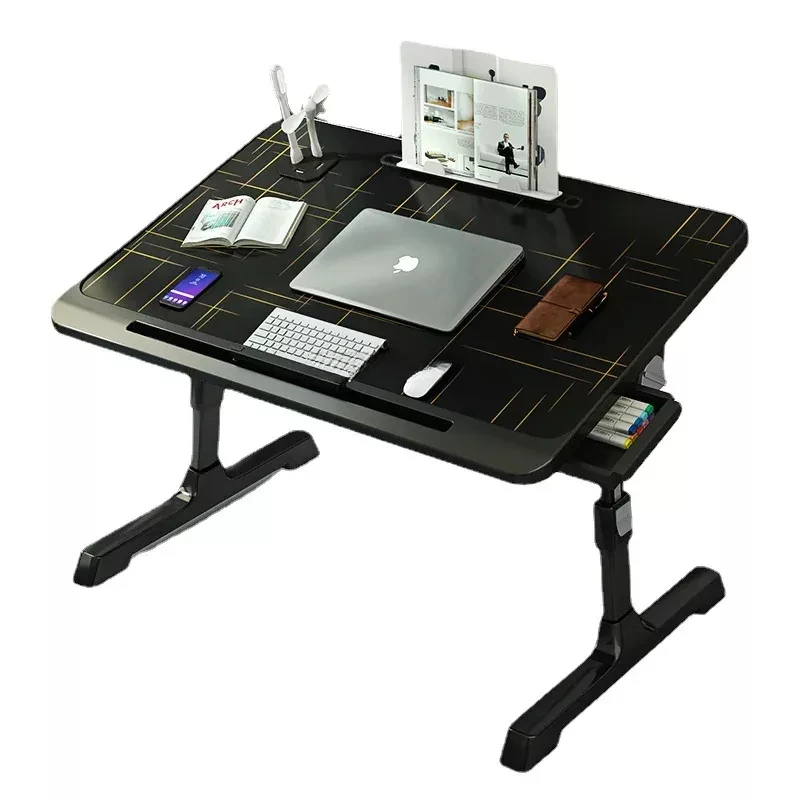 

Bed Desk Small Table plus-Sized Laptop Desk Foldable Table Dormitory Students Lap Desk