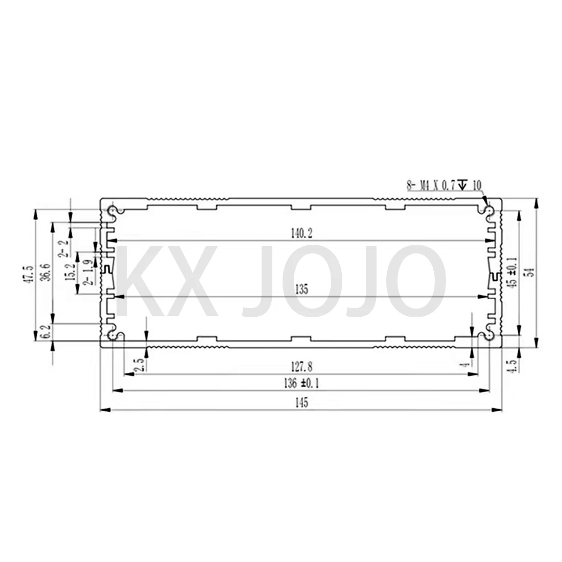 Separado Placa de Circuito, DIY Prata ou