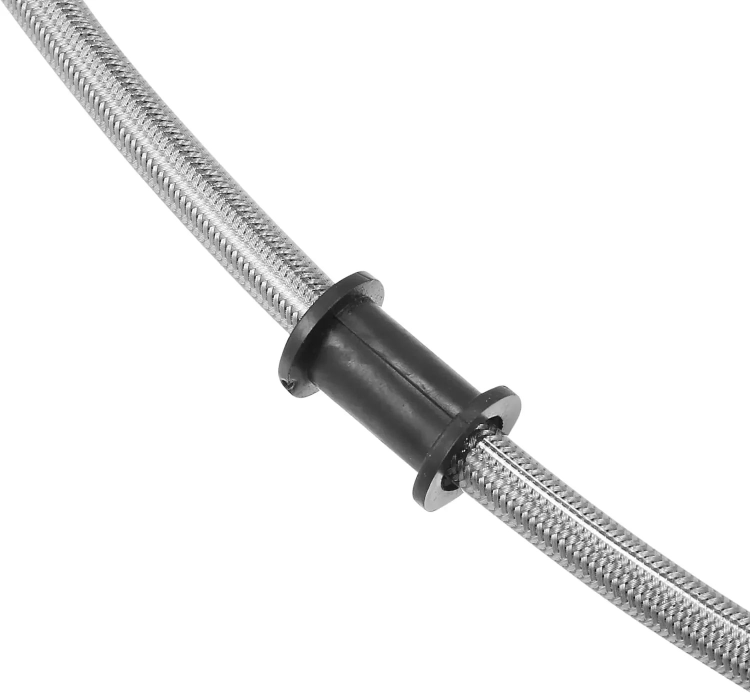 Hydraulic Brake Hose 100mm~5000mm Motorcycle Braided Steel Hydraulic Brake Clutch Oil Hose Brake Line for Bikes Motocross Street 10mm Banjo 0&deg;-28&deg;-90