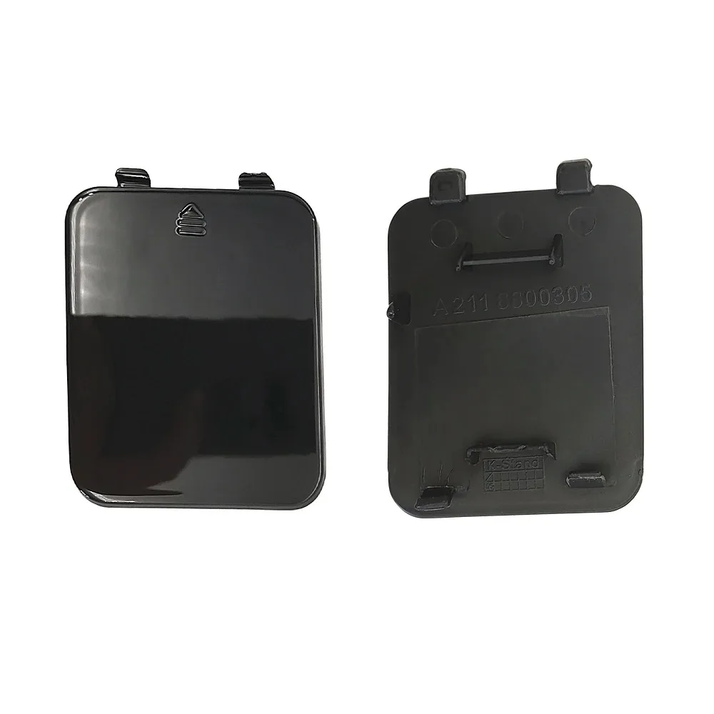 Rear Bumper Tow Hook Cover Cap - Black, White, Silver