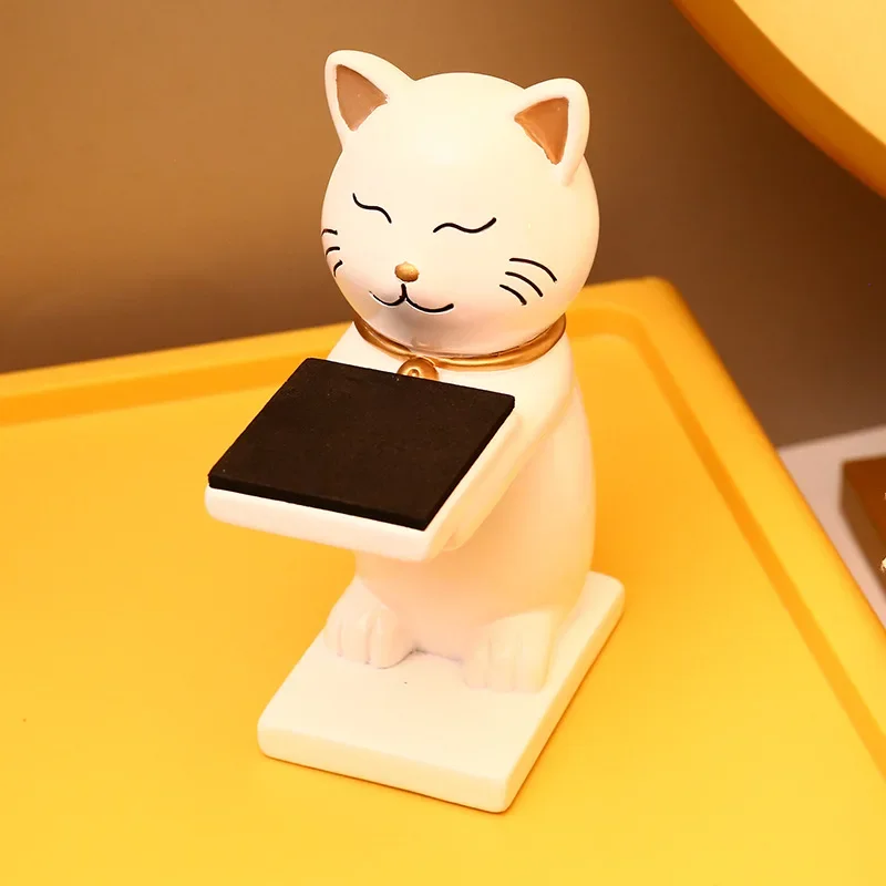 Cat Apple Watch Stand Support Desktop Creative Cartoon Apple Watches Holder Storage Display Base Accessories for Men Gift Ideas