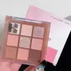 DIKALU New Shell Nine Color Eyeshadow Plate Powder Purple Low Saturation Earth Blush High Light Lying Silkworm Brightening Compr 6
