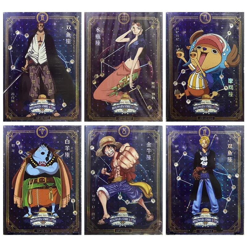 

Anime ONE PIECE Rare XZ Reflections Flashcards Luffy Shanks Robin Sabo Jinbe Nami Toys for boys Collectible Cards Birthday Gifts