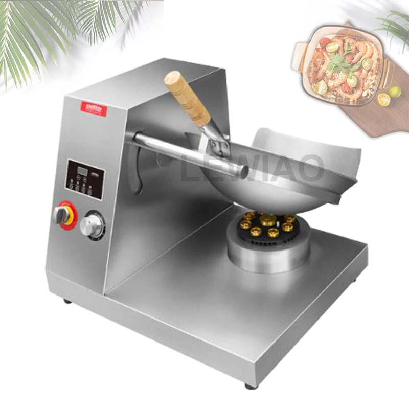 

Commercial Gas Cooking Machine Commercial Gas Stir-Frying Drum Cooking Machine Automatic Multi Cooker Wok Lntelligent Robot