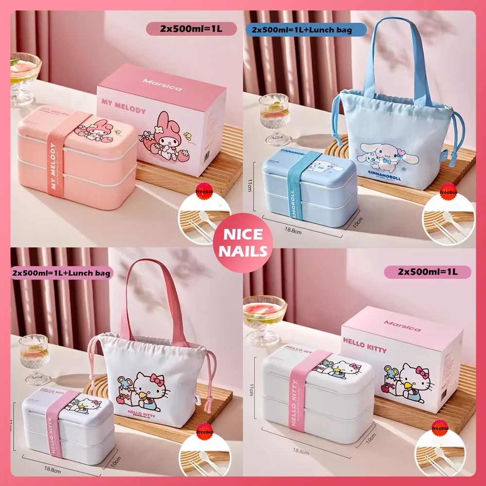 chloe's diary — pretty sanrio bento boxes!