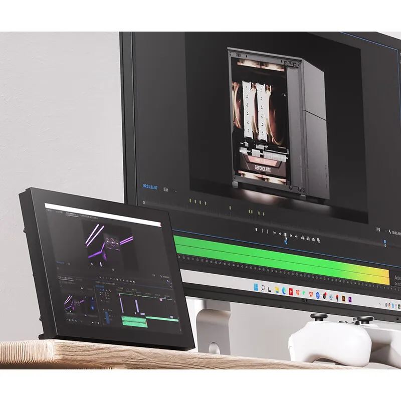JONSBO DS8 8インチ　サブLCD液晶ディスプレイ JONSBO、16:10の8型サブ液晶ディスプレイ「DS8」シリーズ